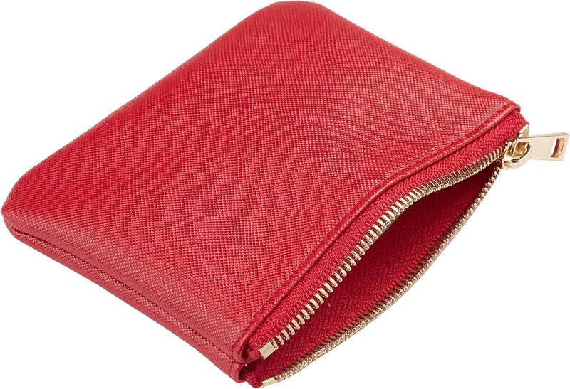 Chelmon Vegan Leather Coin Purse Pouch Change Purse With Zipper For Men Women - Image 3
